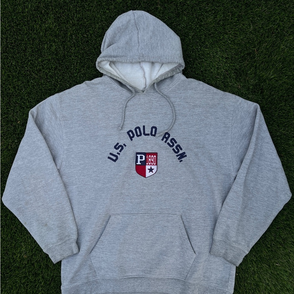 U.S. Polo Assn. Gray Hoodie for Men